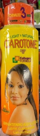 Carotone skin-lightening lotion