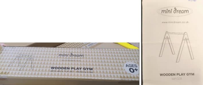MiniDream climbing frame