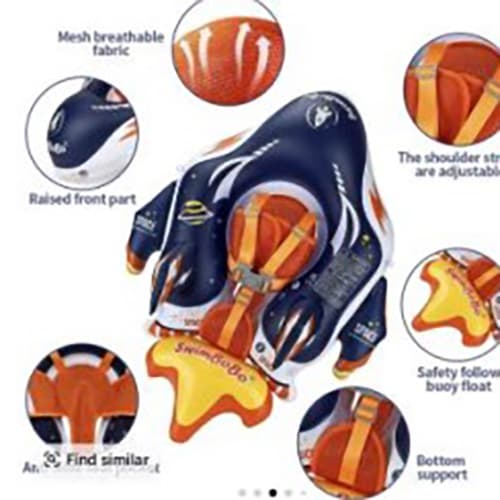 SwimBoBo inflatable swim seat