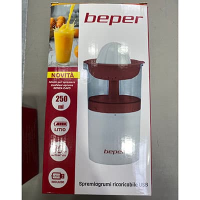 BEPER USB rechargeable juicer