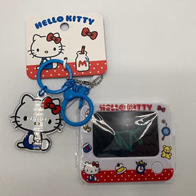 Sanrio key ring with toy