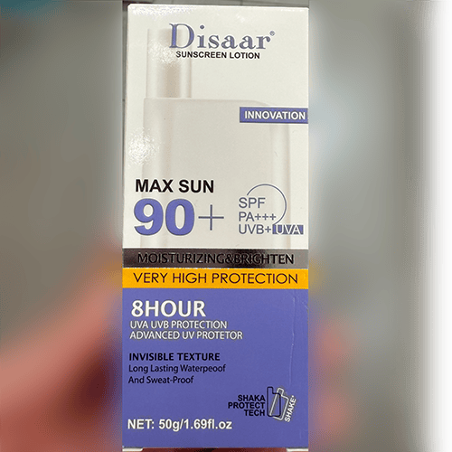 Disaar sunscreen