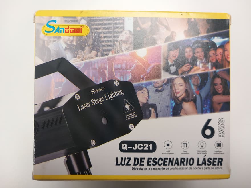 Sandowi laser projector