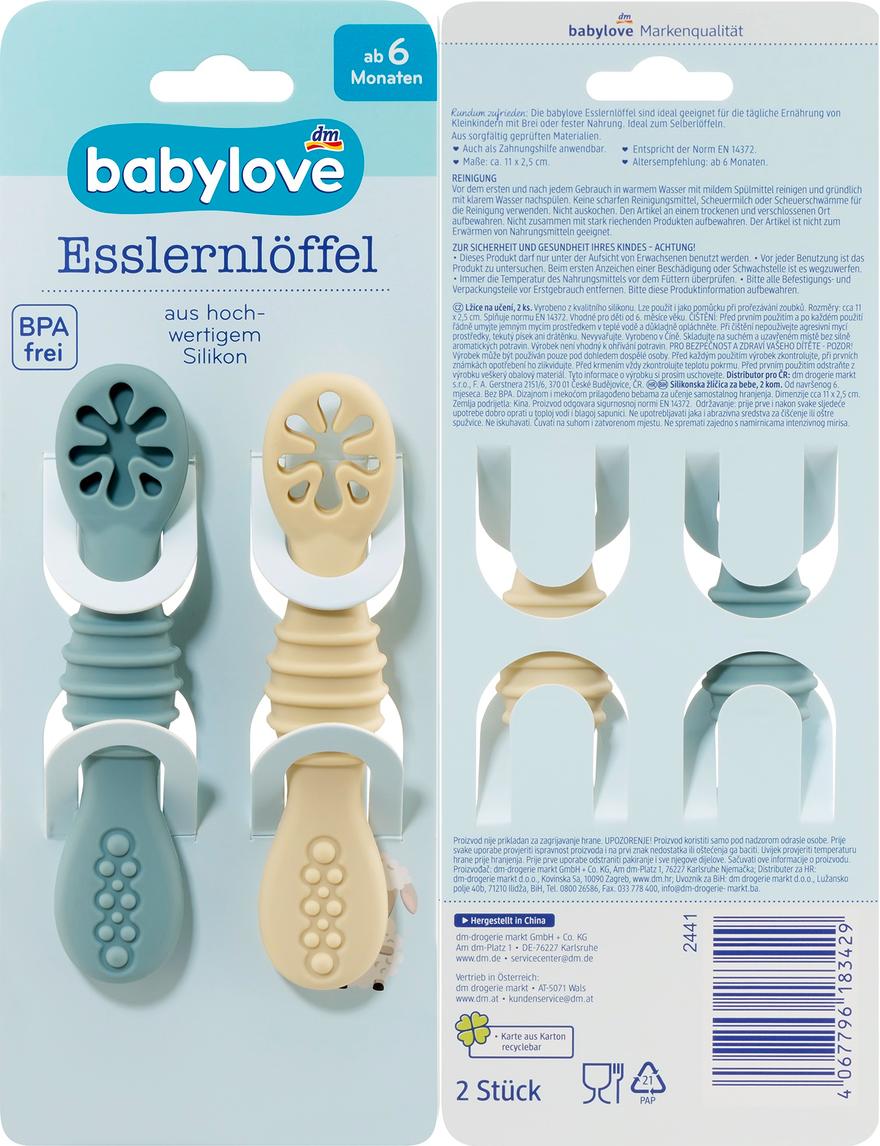 babylove children's cutlery set