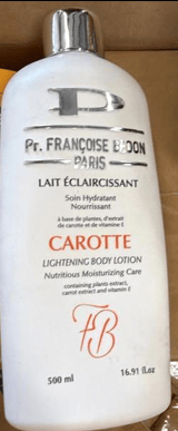 Pr. Francoise Bedon Paris skin lightening lotion