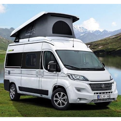 Hymer camper van