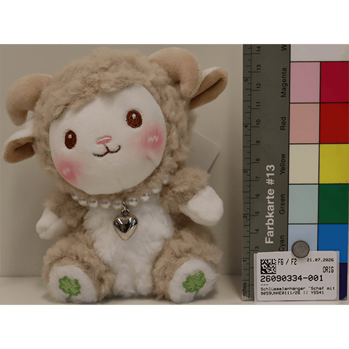 UOUOROSE soft toy with key ring