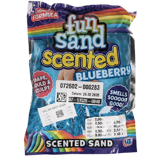 HTI sand-filled toy