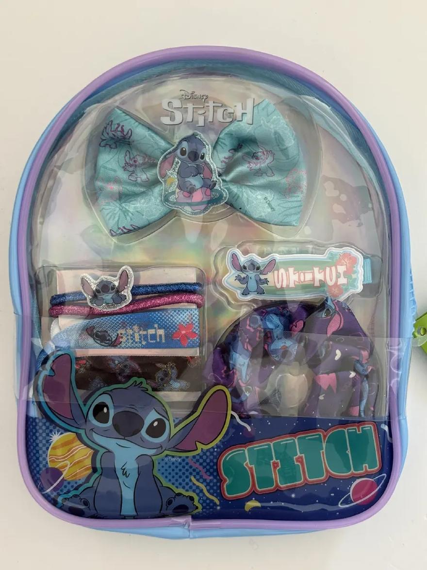 Disney Stitch hair accessory set