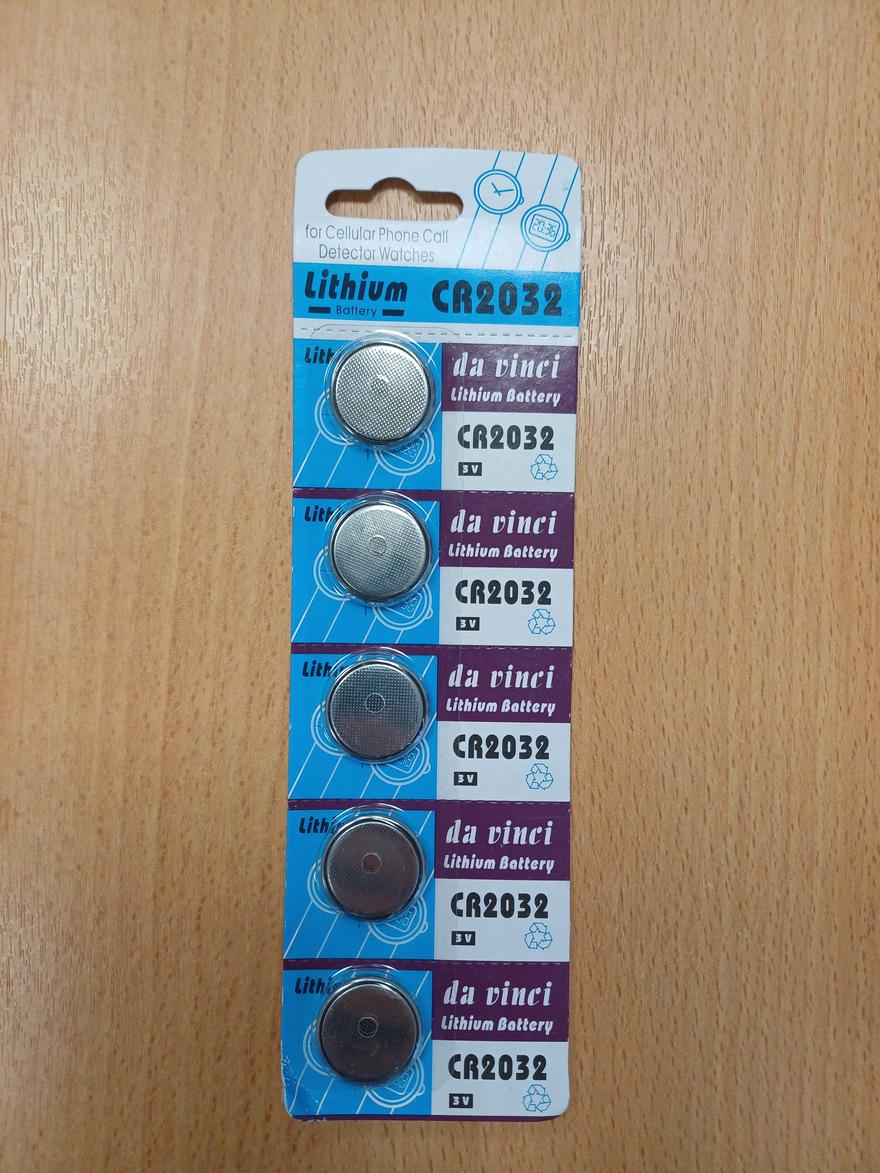 da vinci button batteries