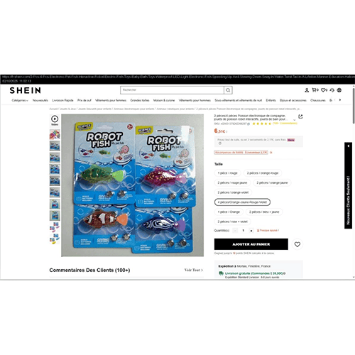 Bath toy set