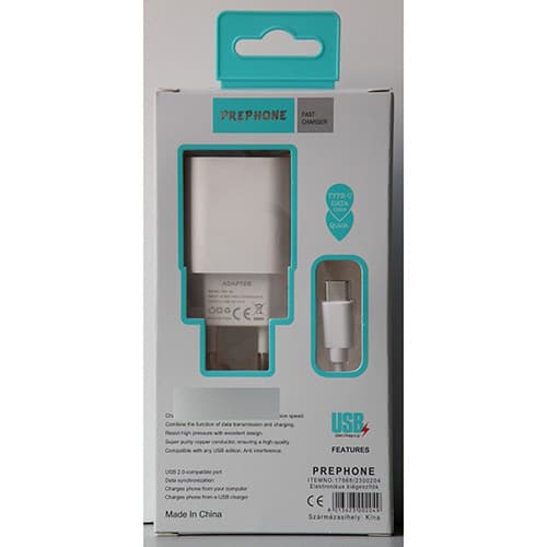 PREPHONE USB charger