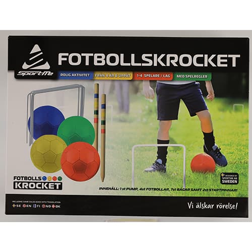 Sport Me football croquet toy set