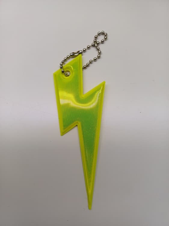 Reflective keychain