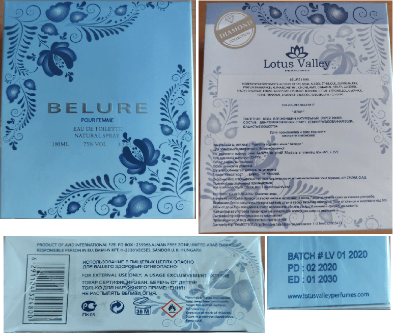 Lotus Valley PERFUMES eau de toilette