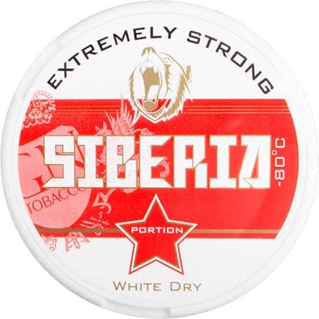 SIBERIA EXTREMELY STRONG nicotine pouch