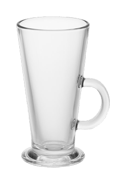 Tesco Home F&F glass mug