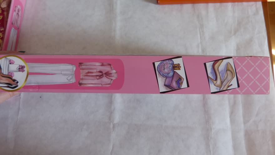 Girls Fashion plastic doll set