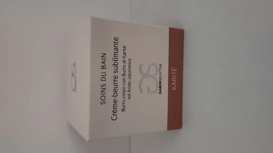 Gabor selective moisturiser