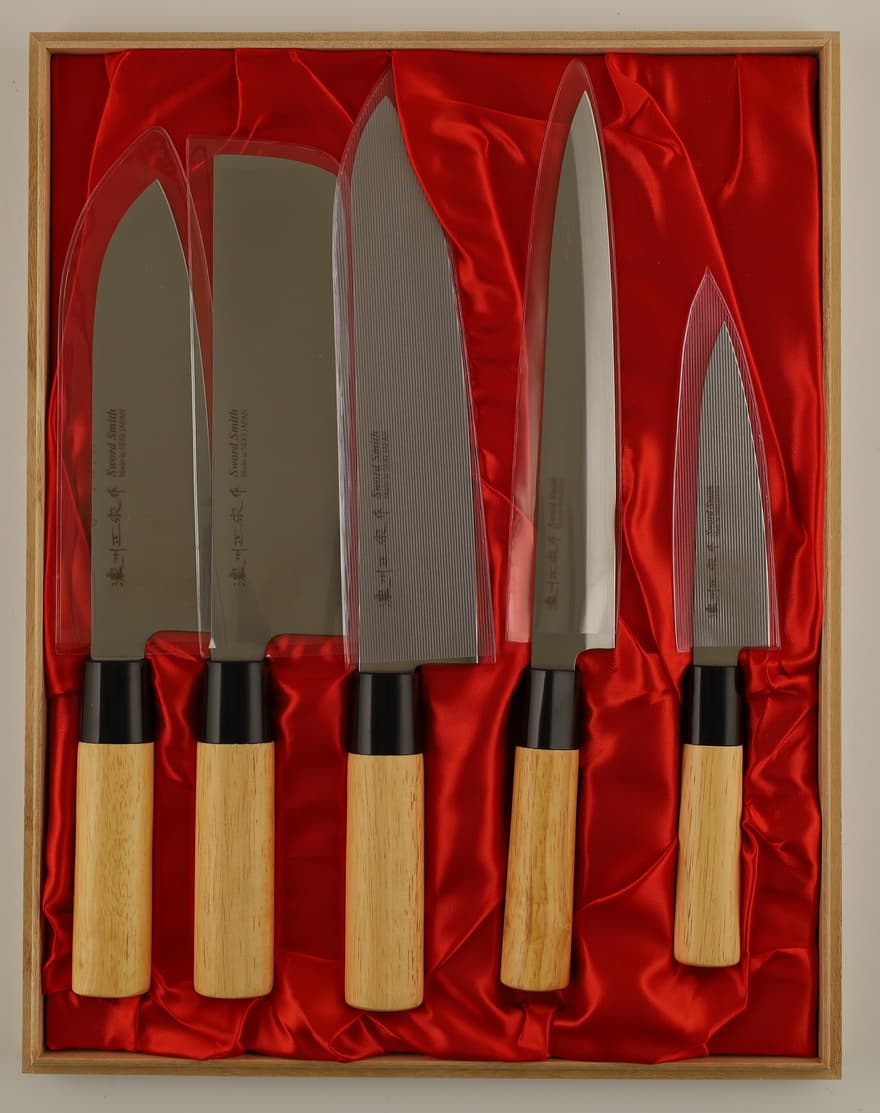 Cooking knives set